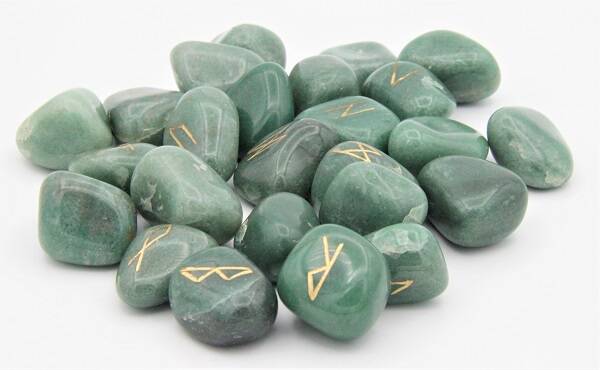 Aventurijn groen runen