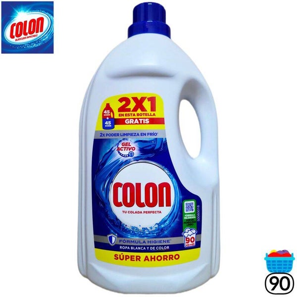 Colon Gel Limpiador para Ropa Blanca y de Color