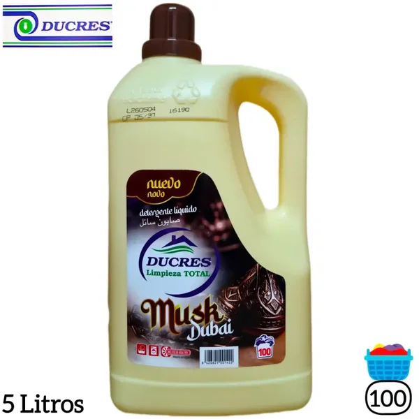 Detergente Líquido Ducres Musk Dubai  100 (Arabe)