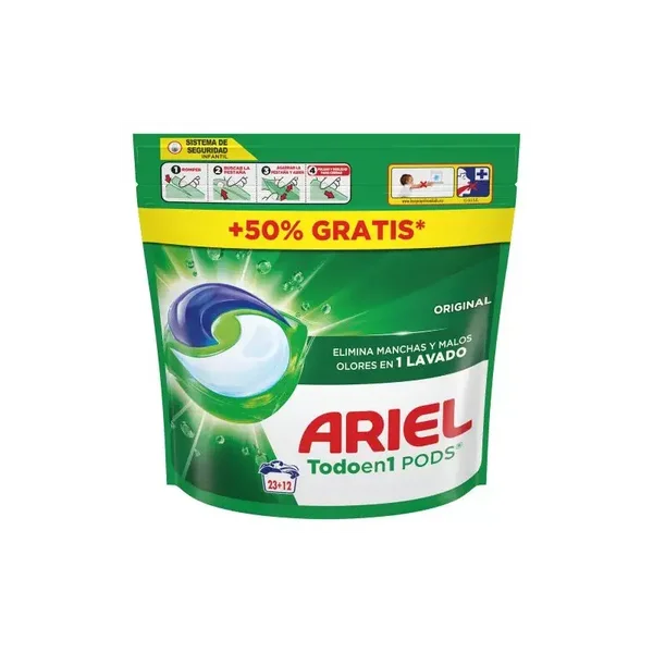 Ariel Detergente Cápsulas (23 + 12 )