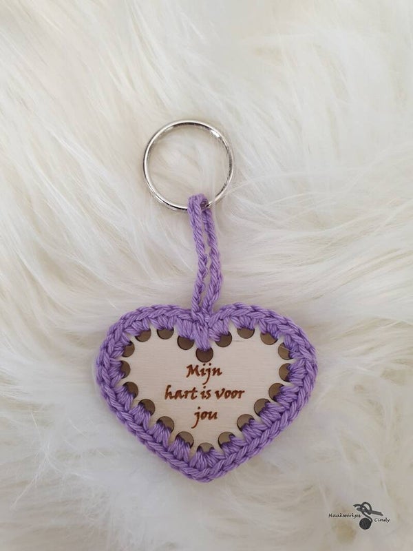 Hartje sleutelhanger