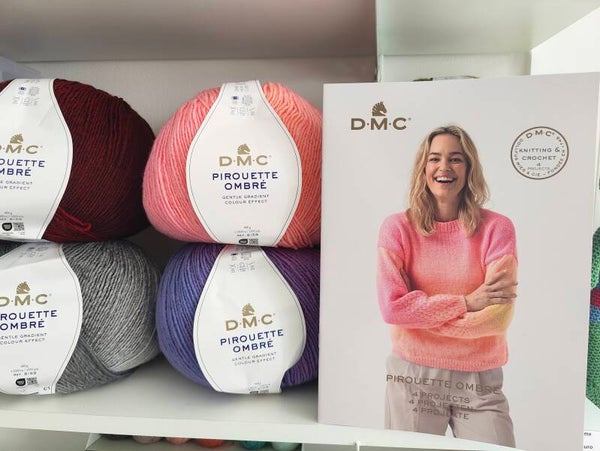 Haak en breiboekje pirouette ombre