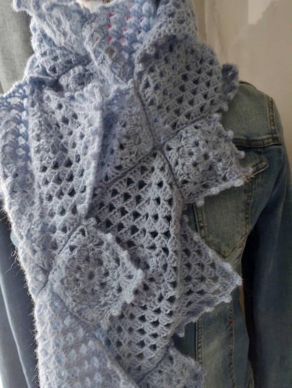 lange granny sjaal