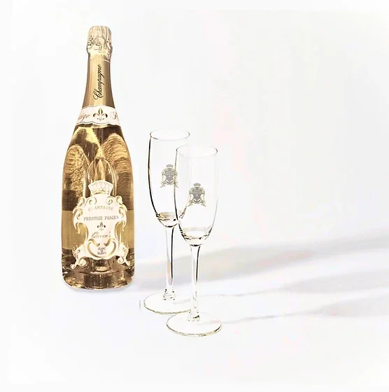 120 Btles de Champagne Prestige PRAGEN "QUEEN'S" G3 x (75 cl)