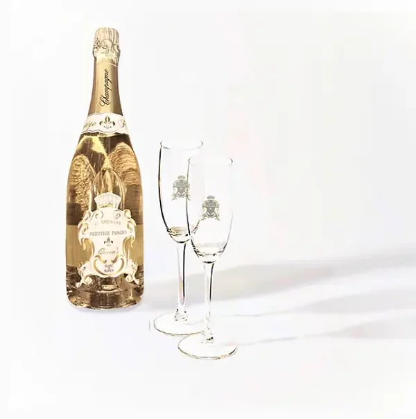 100 Btles de Champagne Prestige PRAGEN "QUEEN'S" G3 x (75 cl)