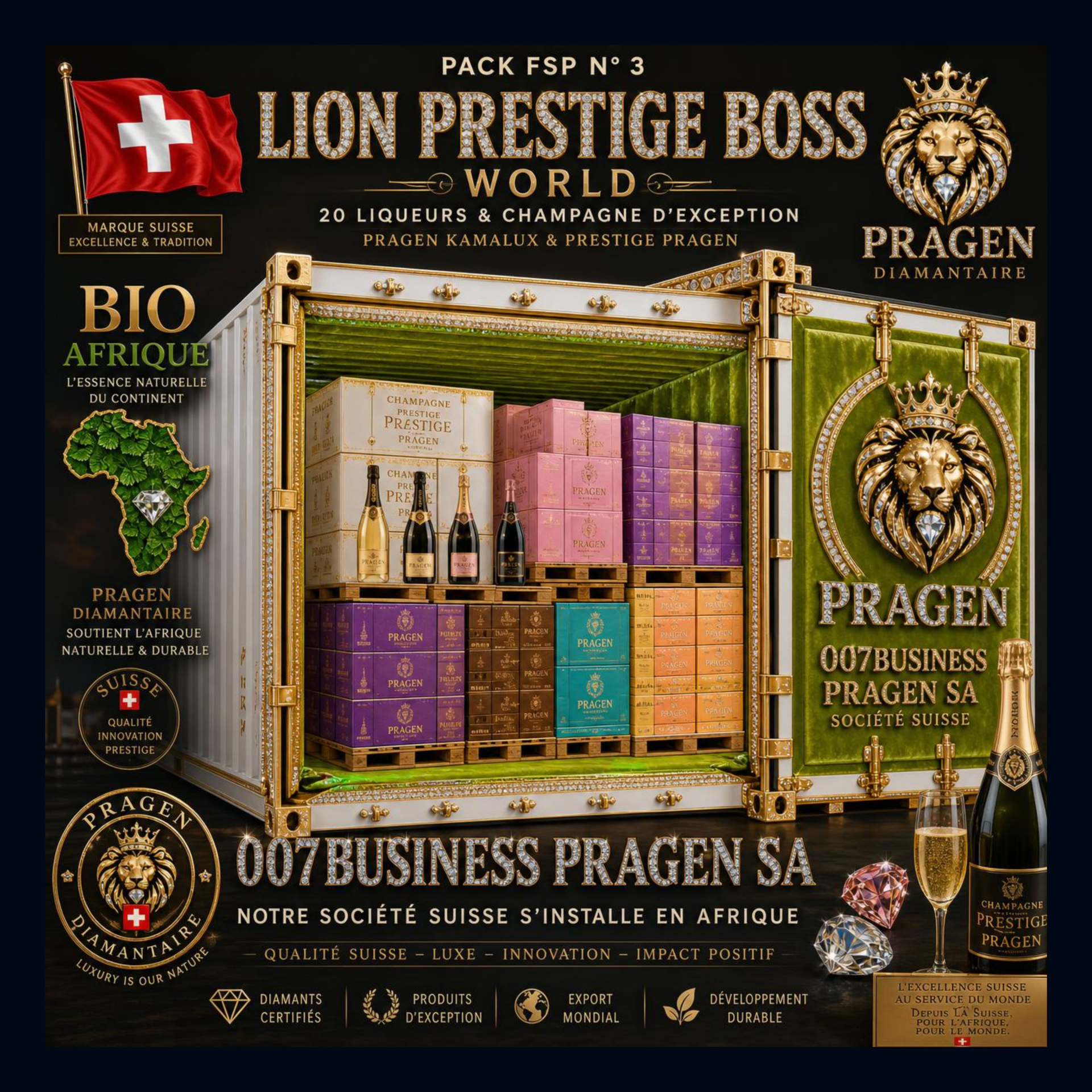 W- PACK FSP N° 3 "LION PRESTIGE BOSS" WORLD