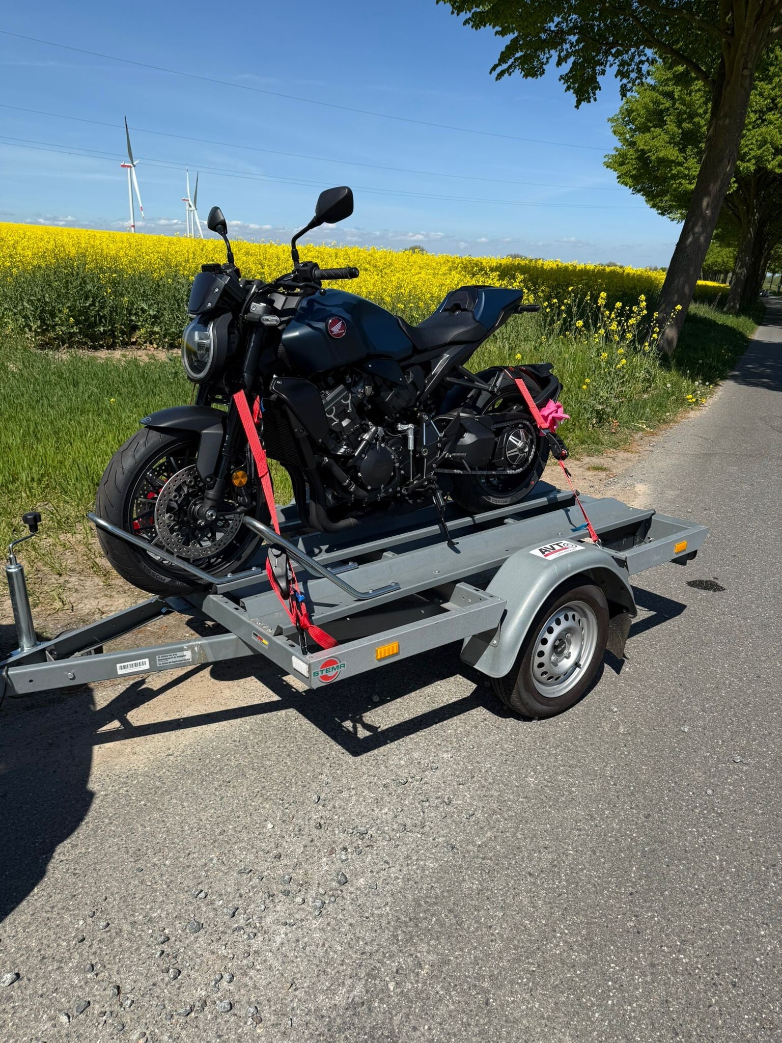3er Motoerradanhänger