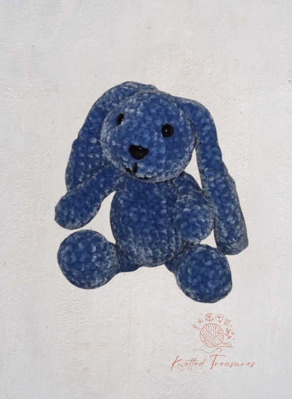 Velvet Crochet Bunny
