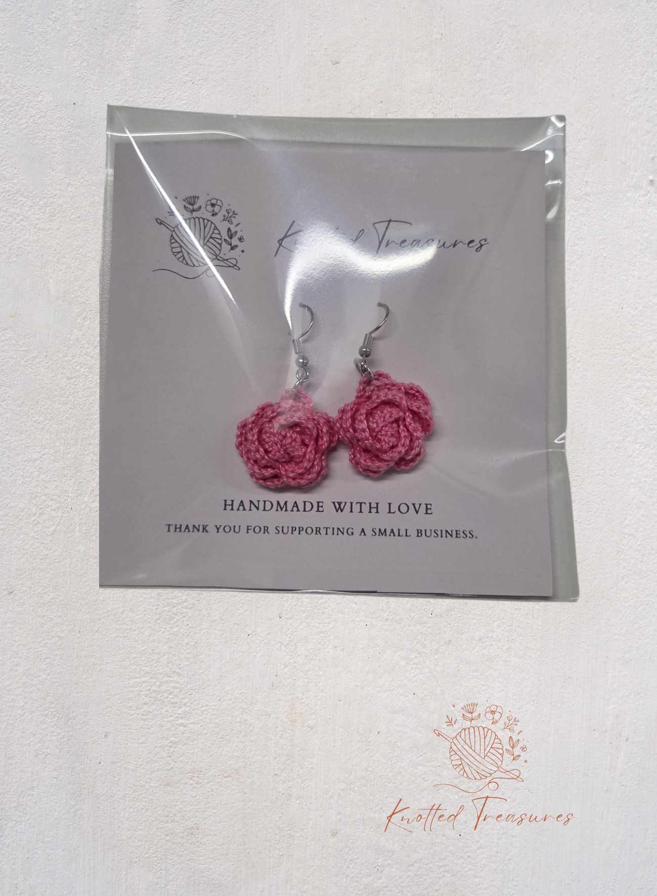 Rose earings
