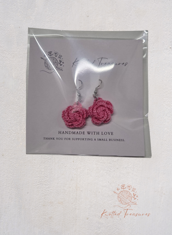 Rose earings