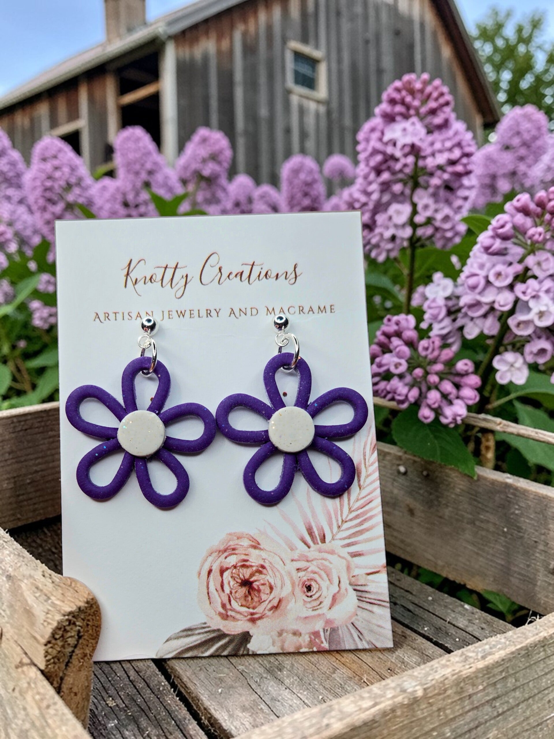 Lightweight Flower Earrings