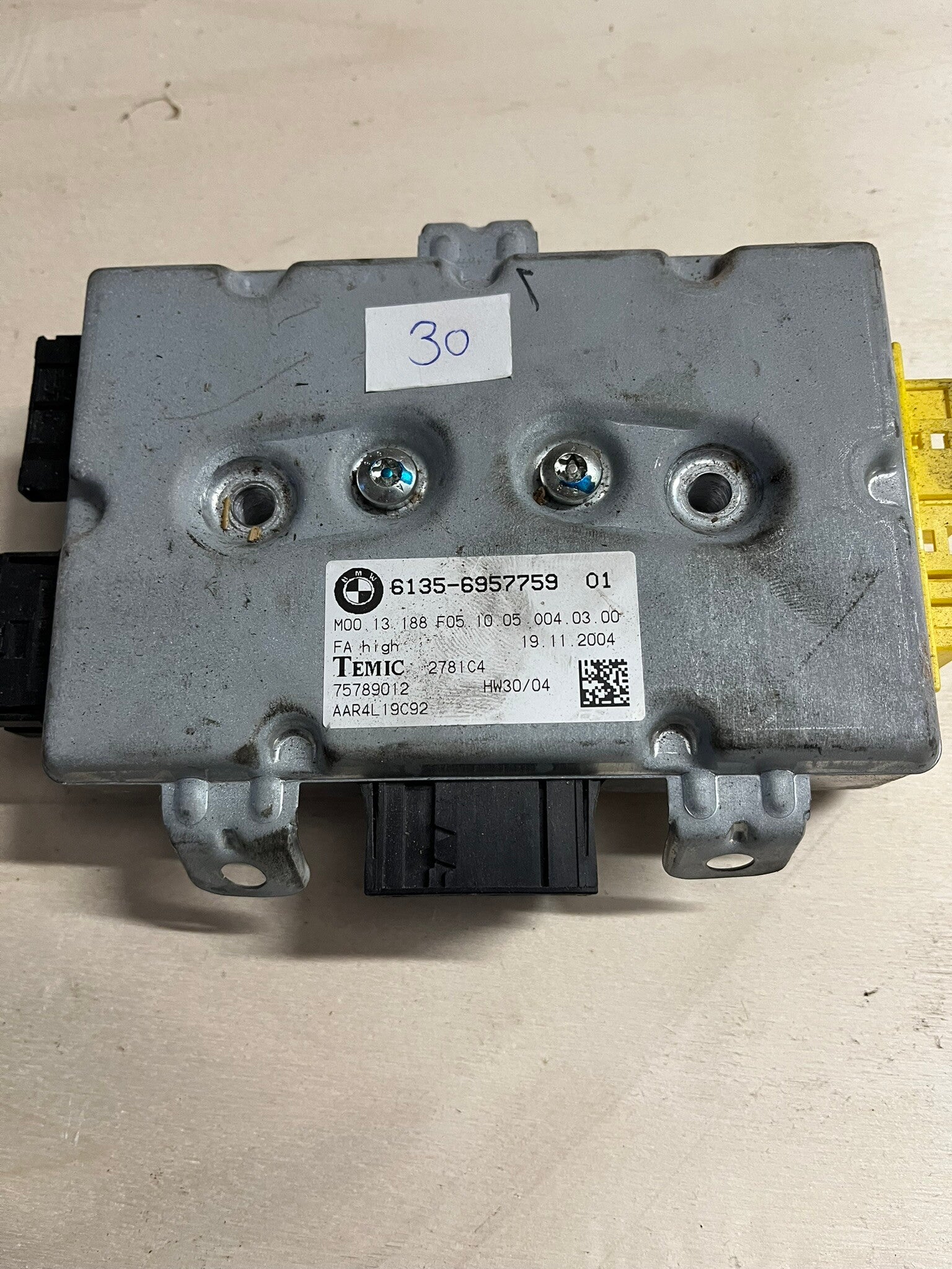 Bestuurdersdeur control Module E60 / 6957759