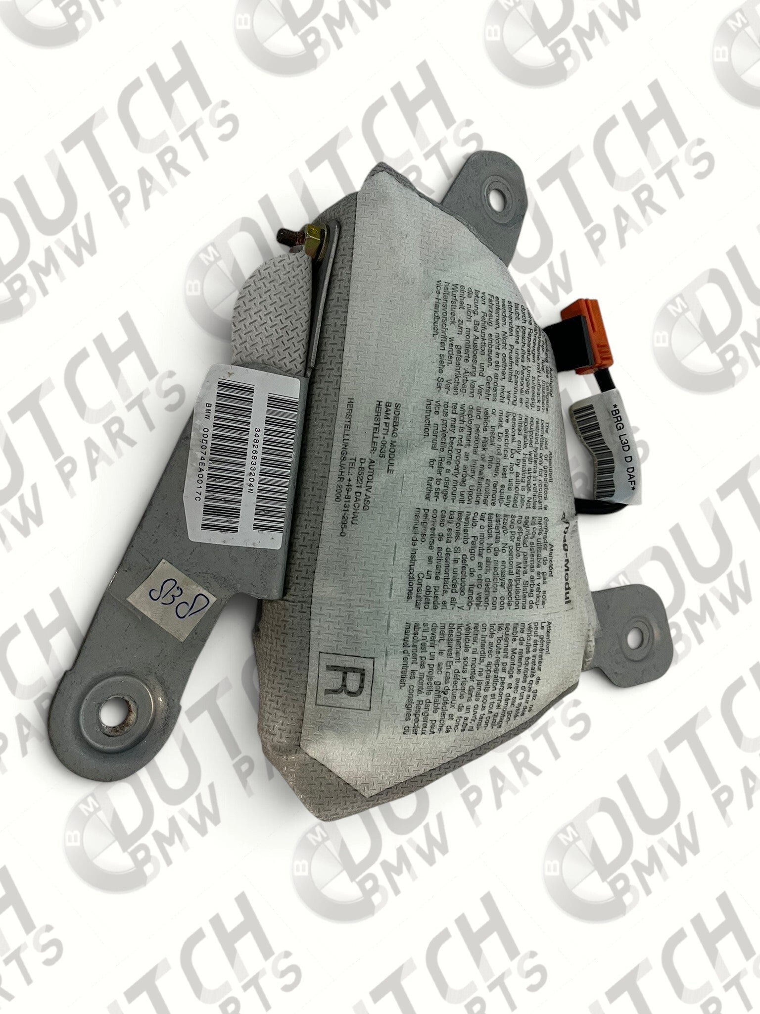 Deur Airbag rechts voor E39 / 34826833204