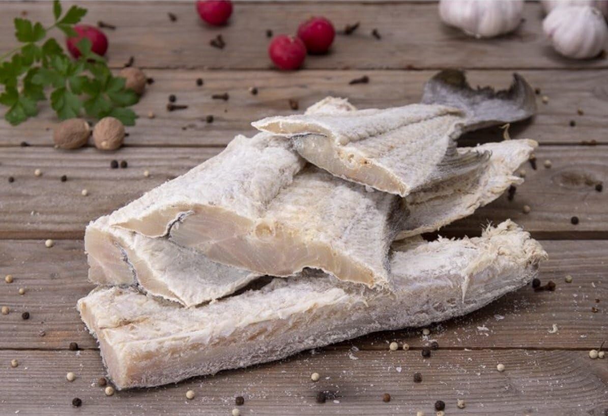 CAIXA DE SR BACALHAU. 2.5KG