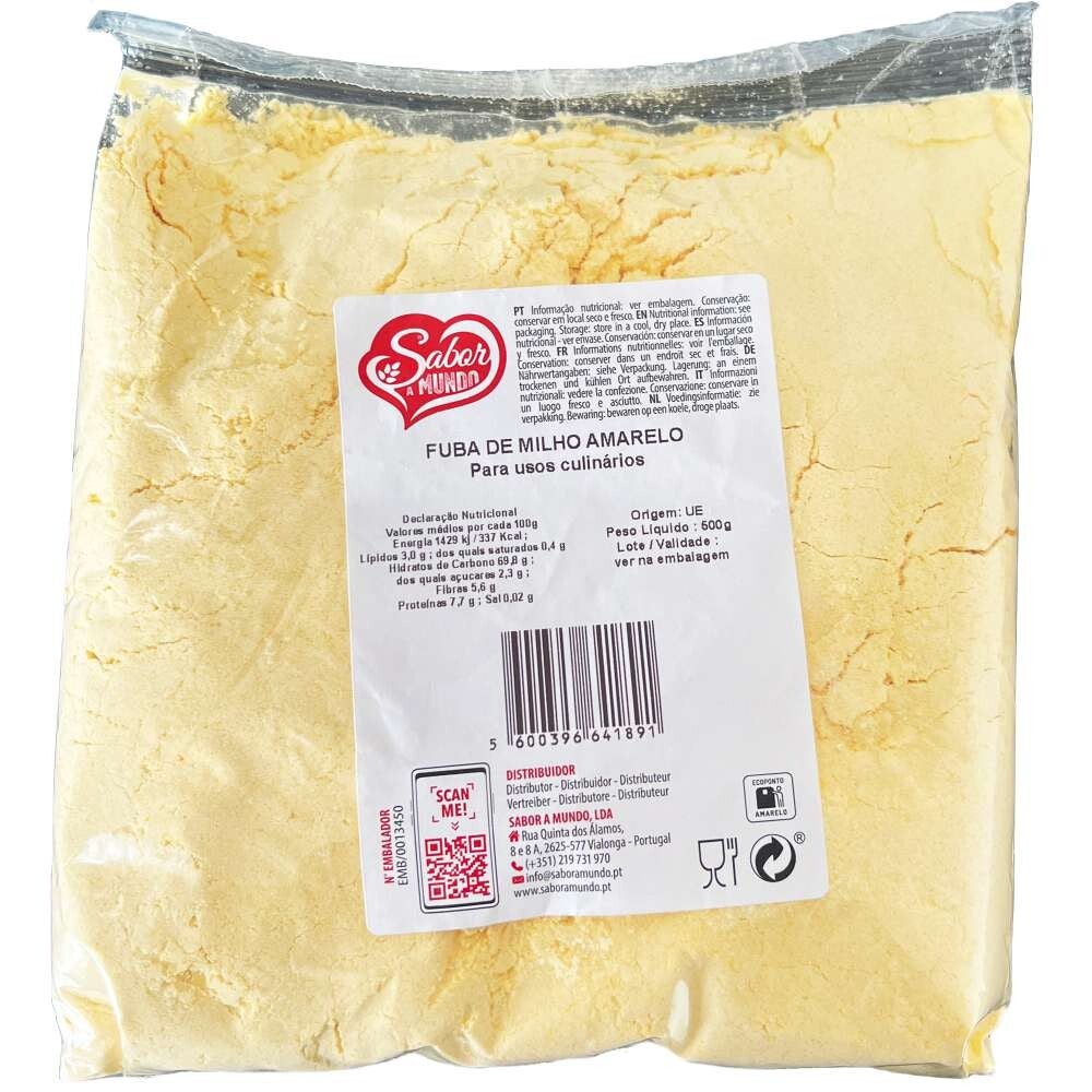 FUBA DE MILHO AMARELA