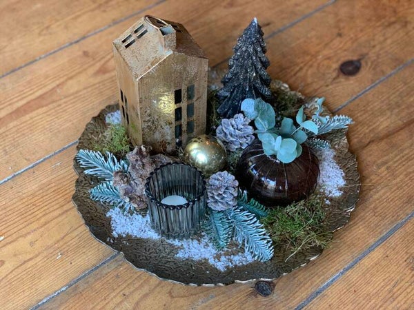 Kerstschaal groot