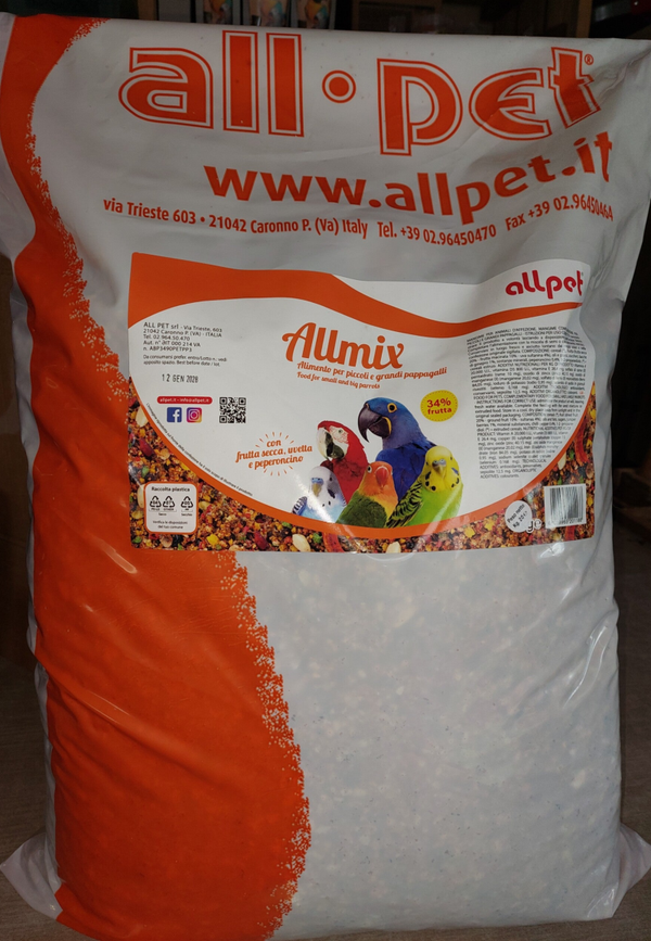 All Pet Allmix Fruiti Eivoer 20KG