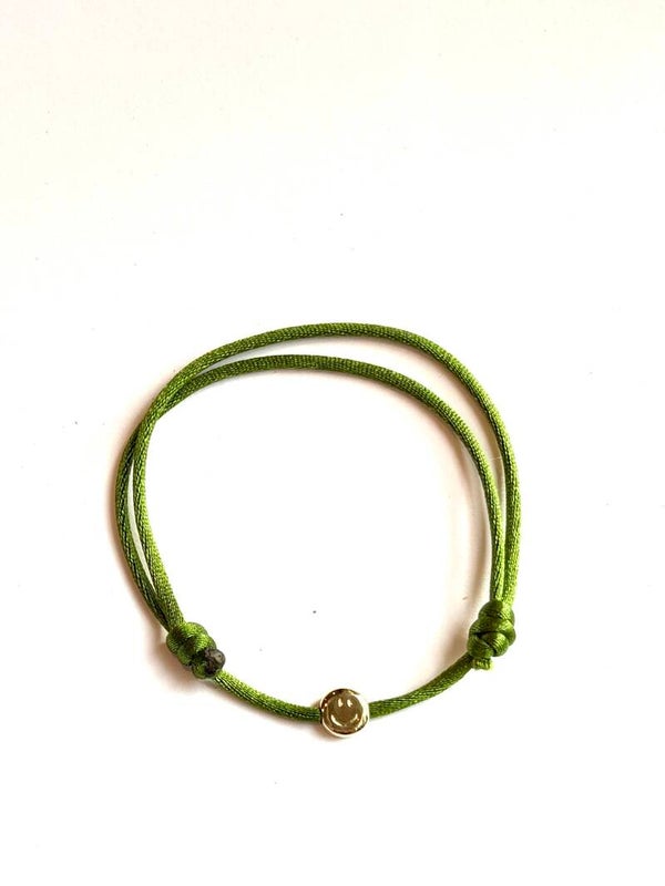L-STUDIO - Smiley bracelet 14k gold