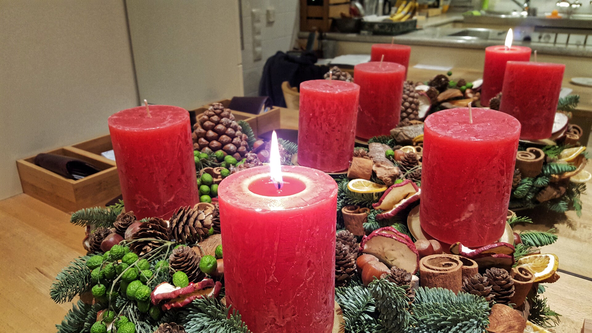 Kurs: Haltbare Adventskränze