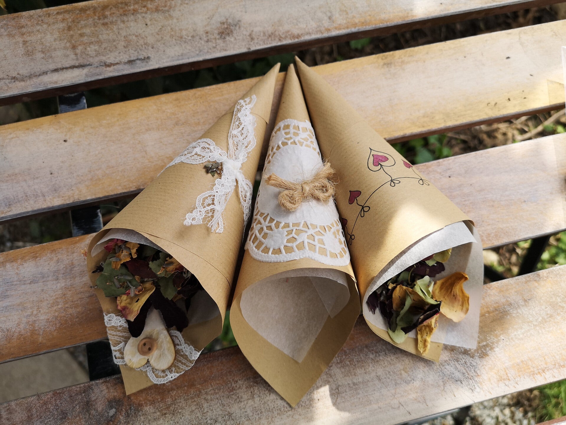 Papiertütchen " Vintage"