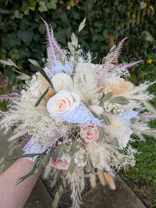 Brautstrauss " Heidi "