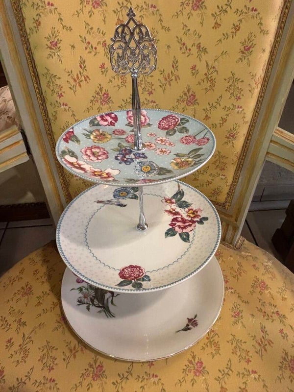Serviteur muet porcelaine 3 niveaux