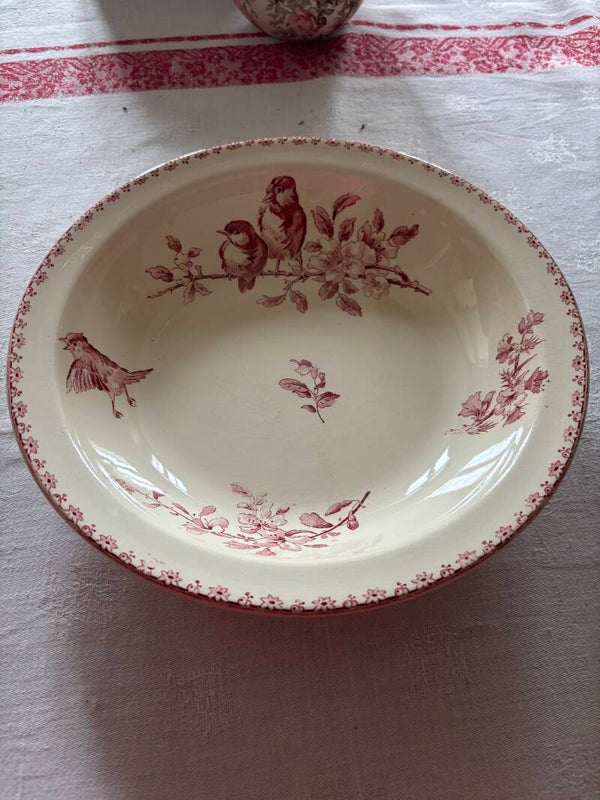 Plat creux terre de fer Favori de Sarreguemines