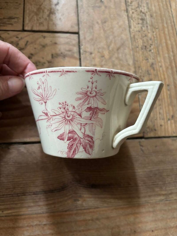 Grande Tasse à chocolat oiseaux-mouches Gien
