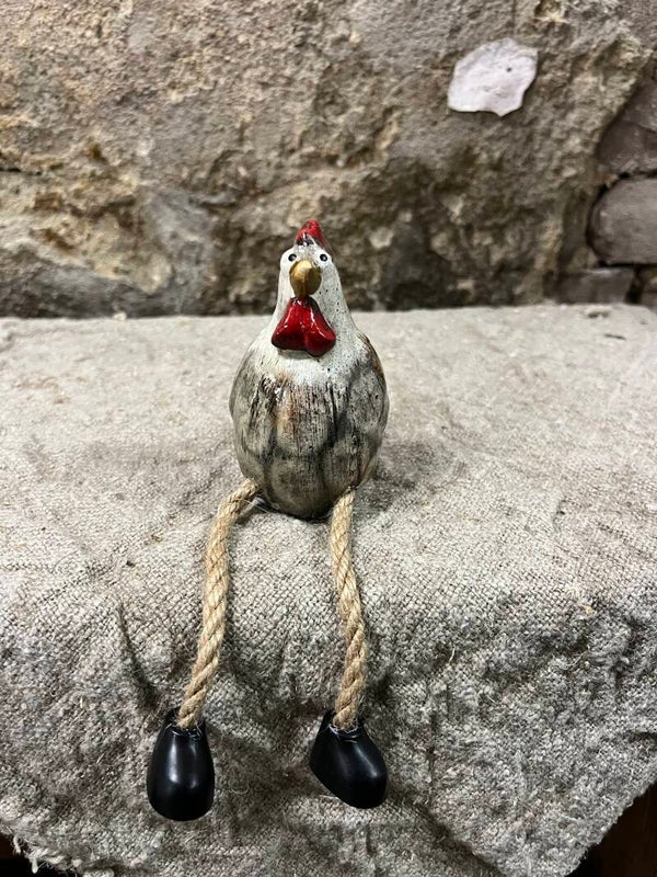 Countryfield kip met bungelbenen S VERKOCHT