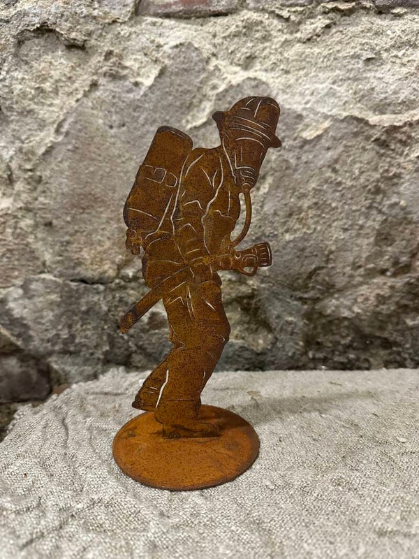 Brandweer van cortenstaal