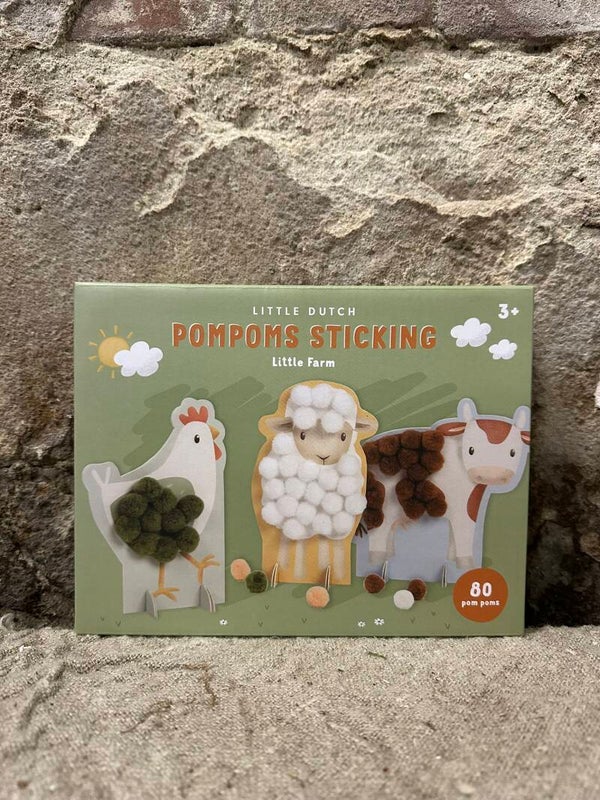 Little Farm pompom plakken