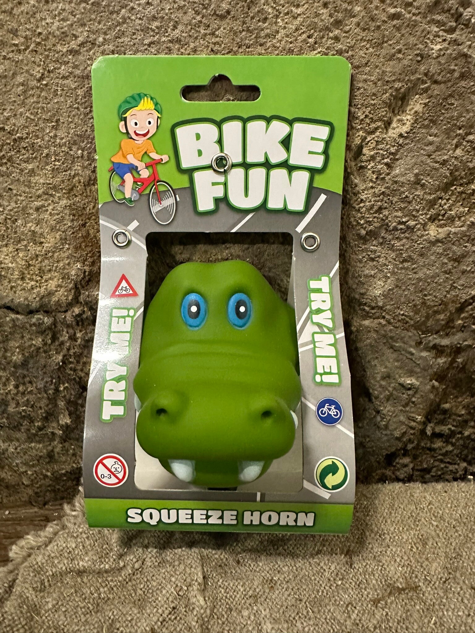 Fietstoeter krokodil