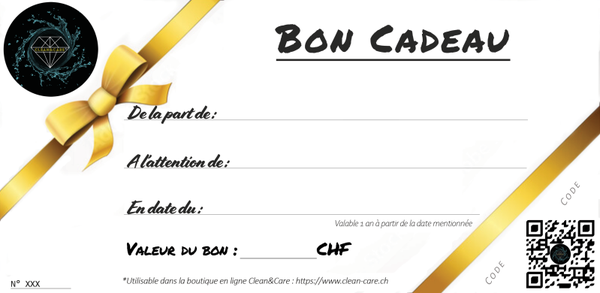 Bon cadeau Clean&Care