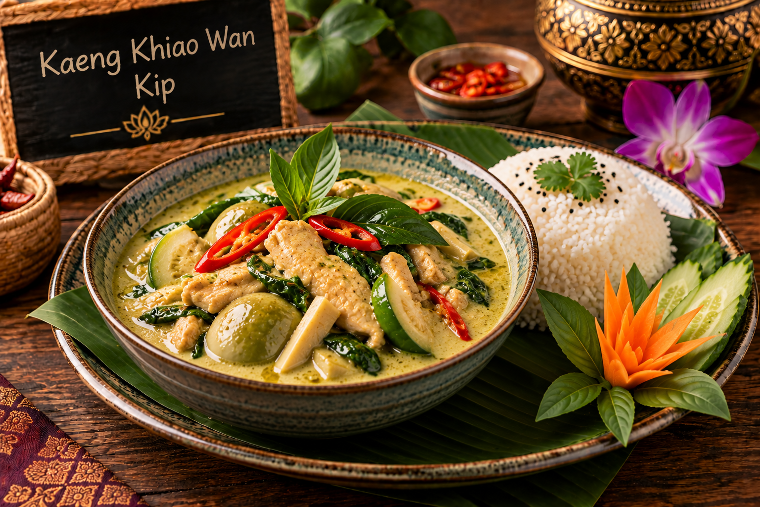Kaeng Khiao Wan – Groene Curry