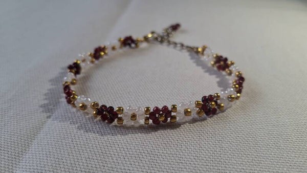 Bracelet petites fleurs