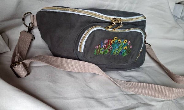 sac banane avec poche soufflé