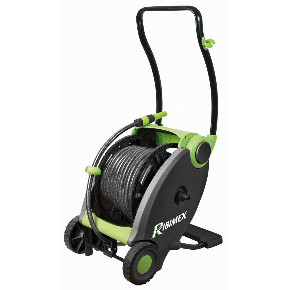 Dévidoir automatique "Acquafoot" 50m à pédale