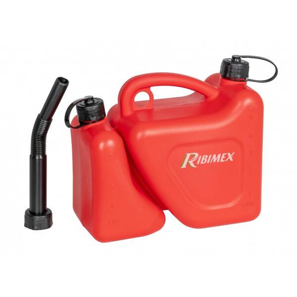 Jerrican essence double compartiment 5 L + 2 L