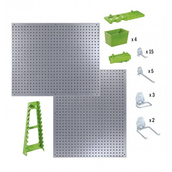 Panneau mural d'atelier avec accessoires