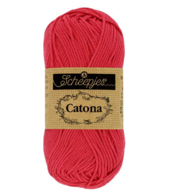 Scheepjes catona 10 gr Candy Apple 516