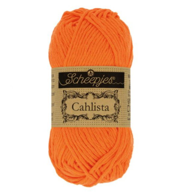 Scheepjes cahlista 50 gr tangerine 281
