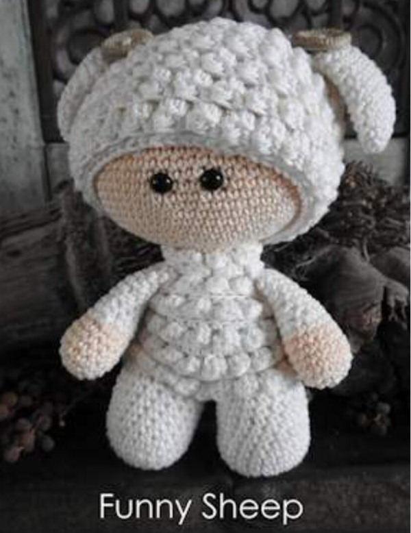 Funny haakpakket sheep