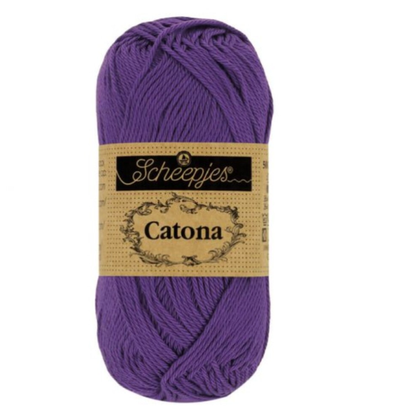 Scheepjes catona 50 gr Deep violet 521