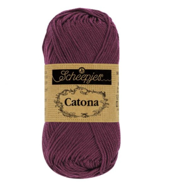 Scheepjes catona 50 gr Shadow purple