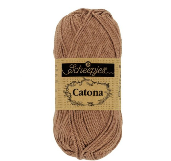 Scheepjes catona 50 gr hazelnut