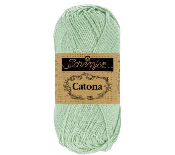Scheepjes catona 50 gr silver green 402