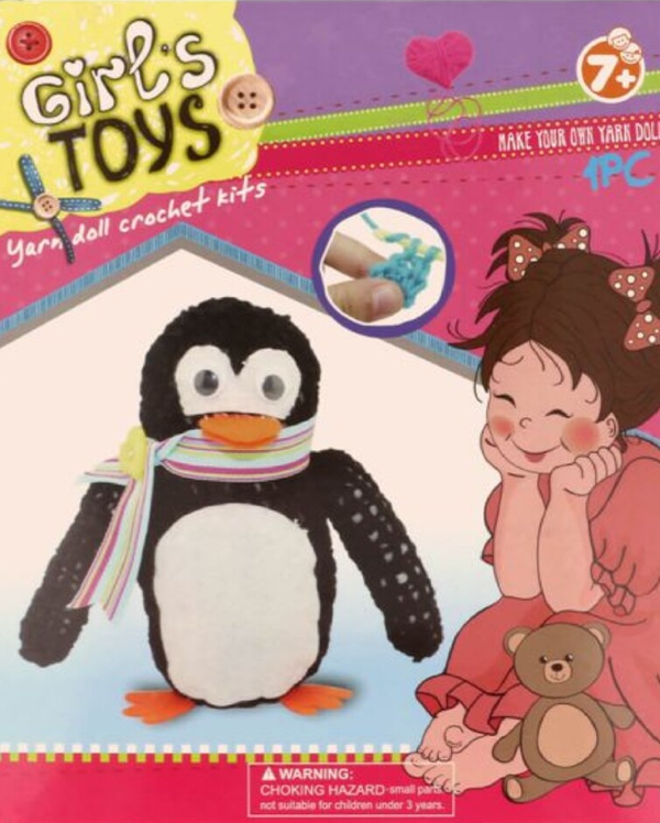 Haakpakket amigurumi voor kids pinguin