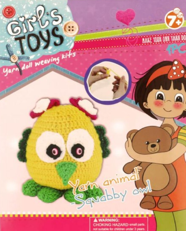 Haakpakket amigurumi voor kids uil