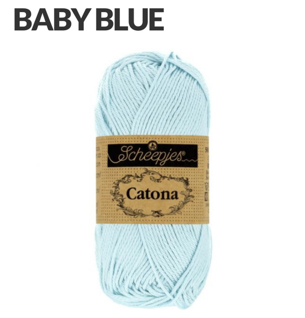 Scheepjes catona 50 gr baby blue 509