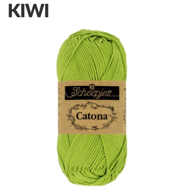 Scheepjes catona 50 gr kiwi  205